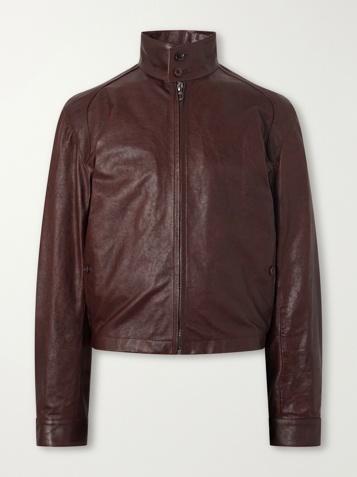 LEMAIRE - Leather Jacket - Red