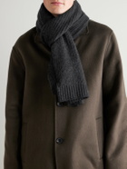 Mr P. - Ribbed Cashmere Scarf