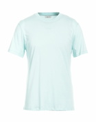 Sandro Mens T-shirt Sky in Blue
