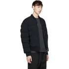 Neil Barrett Black Down Bomber Jacket