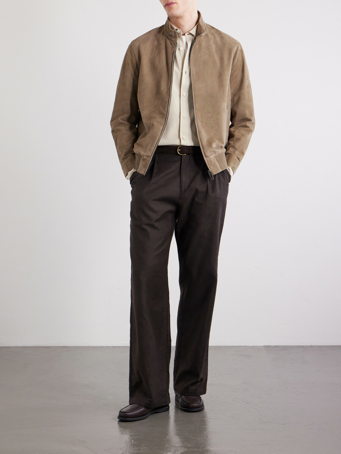 Brioni - Suede Jacket - Brown