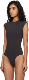 AGOLDE Brown Agata Bodysuit