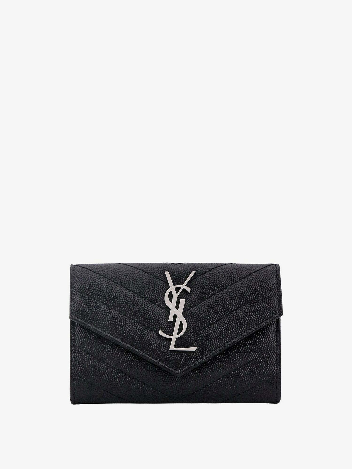 Ysl card holder selling black