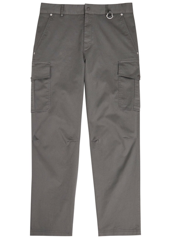 Photo: Moncler Stretch-cotton Cargo Trousers Charcoal