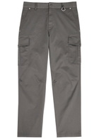 Moncler Stretch-cotton Cargo Trousers Charcoal