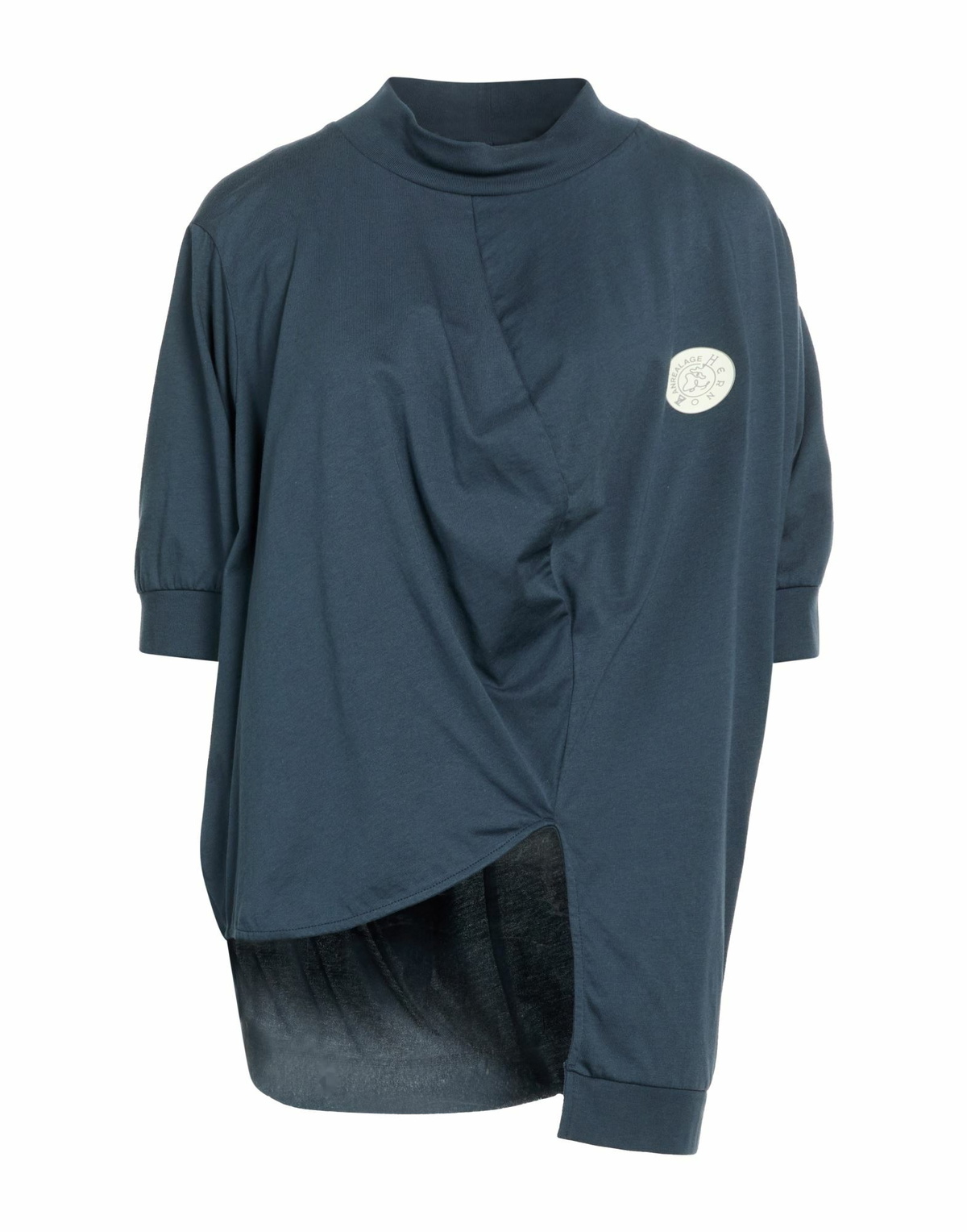Herno Womens T-shirt Slate in Blue