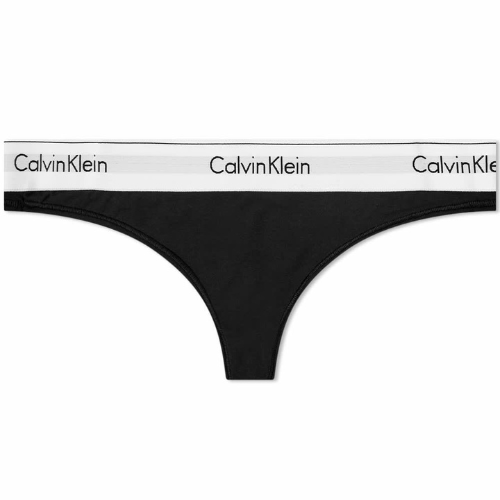 Photo: Calvin Klein Women's Thong in Black