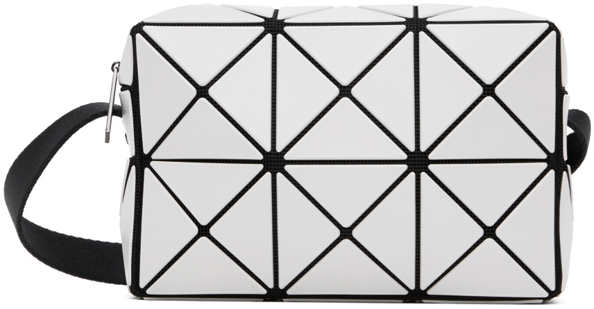 BAO BAO ISSEY MIYAKE Off-White Cuboid Crossbody Bag Bao Bao