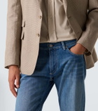 Ralph Lauren Purple Label Mid-rise slim jeans