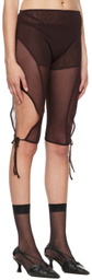 nastyamasha SSENSE Exclusive Brown Leggings