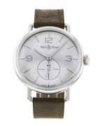 Bell and Ross Vintage WW1 BRWW1-ME-AG-SI/SCR