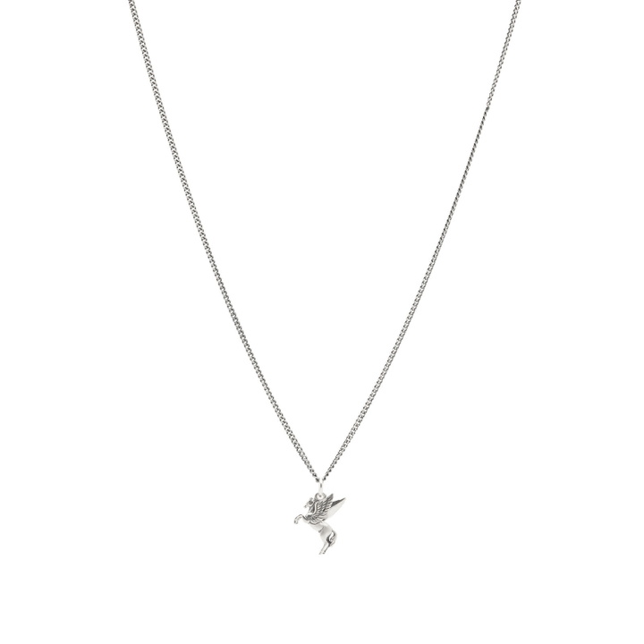 Photo: Serge DeNimes Men's Pegasus Necklace in Silver 