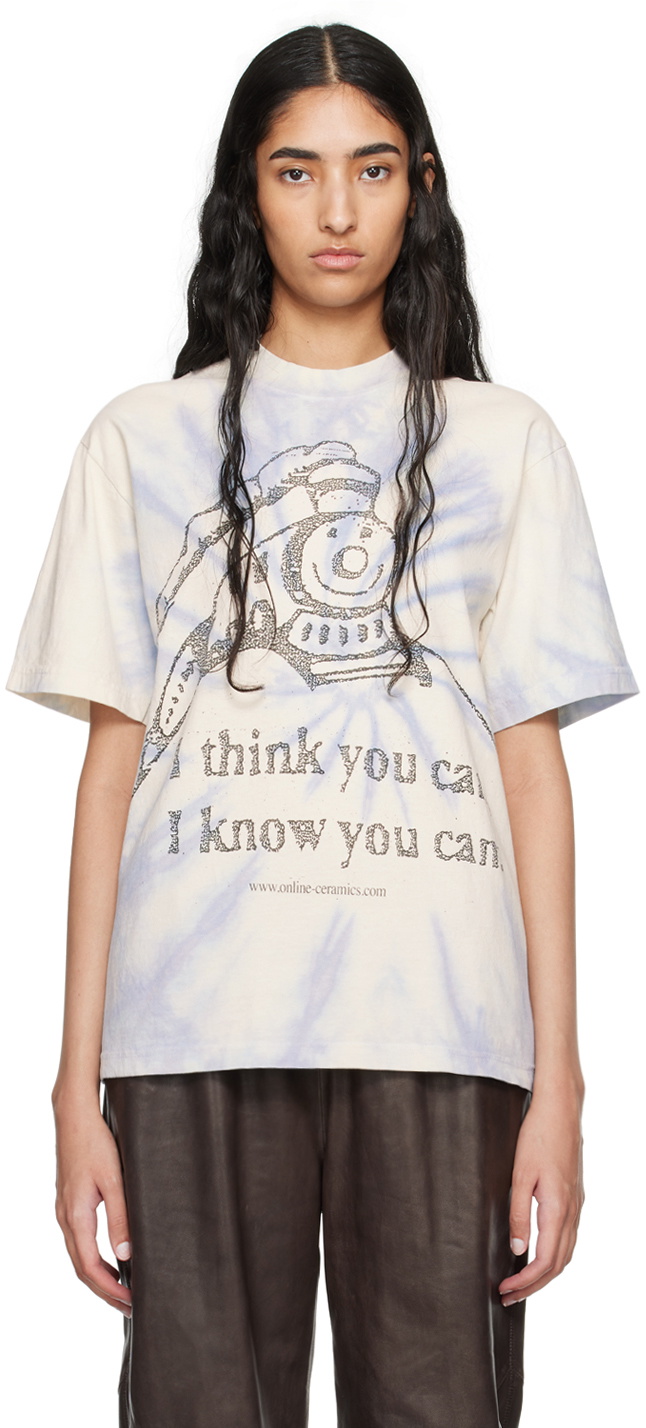 Online Ceramics Multicolor 'I Think I Can' T-Shirt