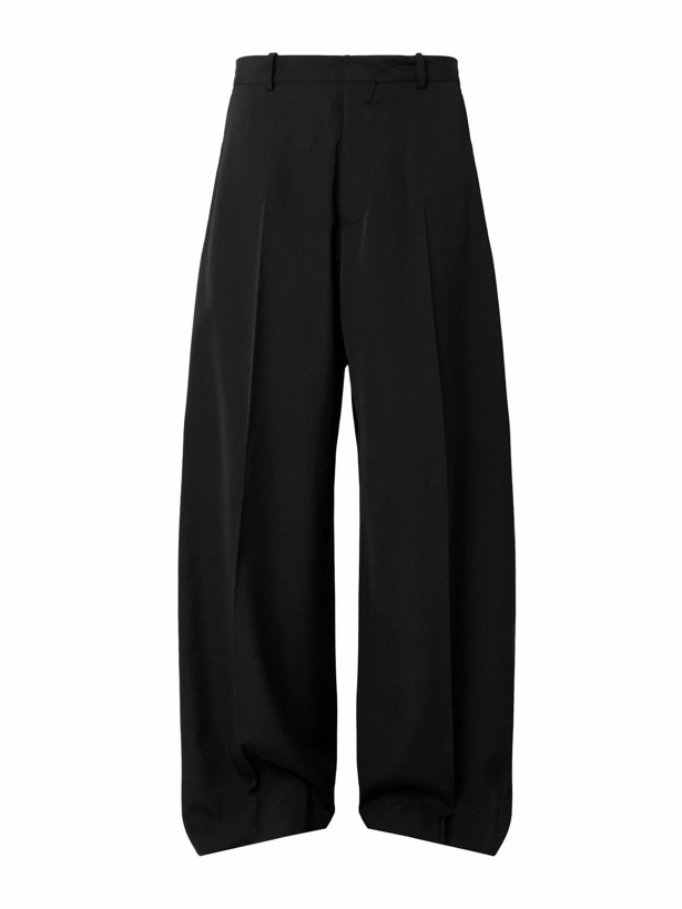 Photo: Acne Studios - Wide-Leg Woven Suit Trousers - Black