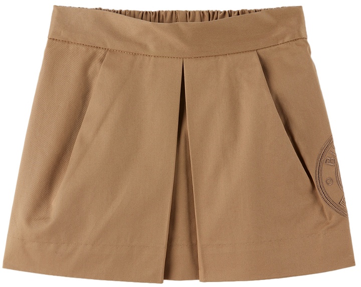 Photo: Burberry Baby Beige Embroidered Skirt