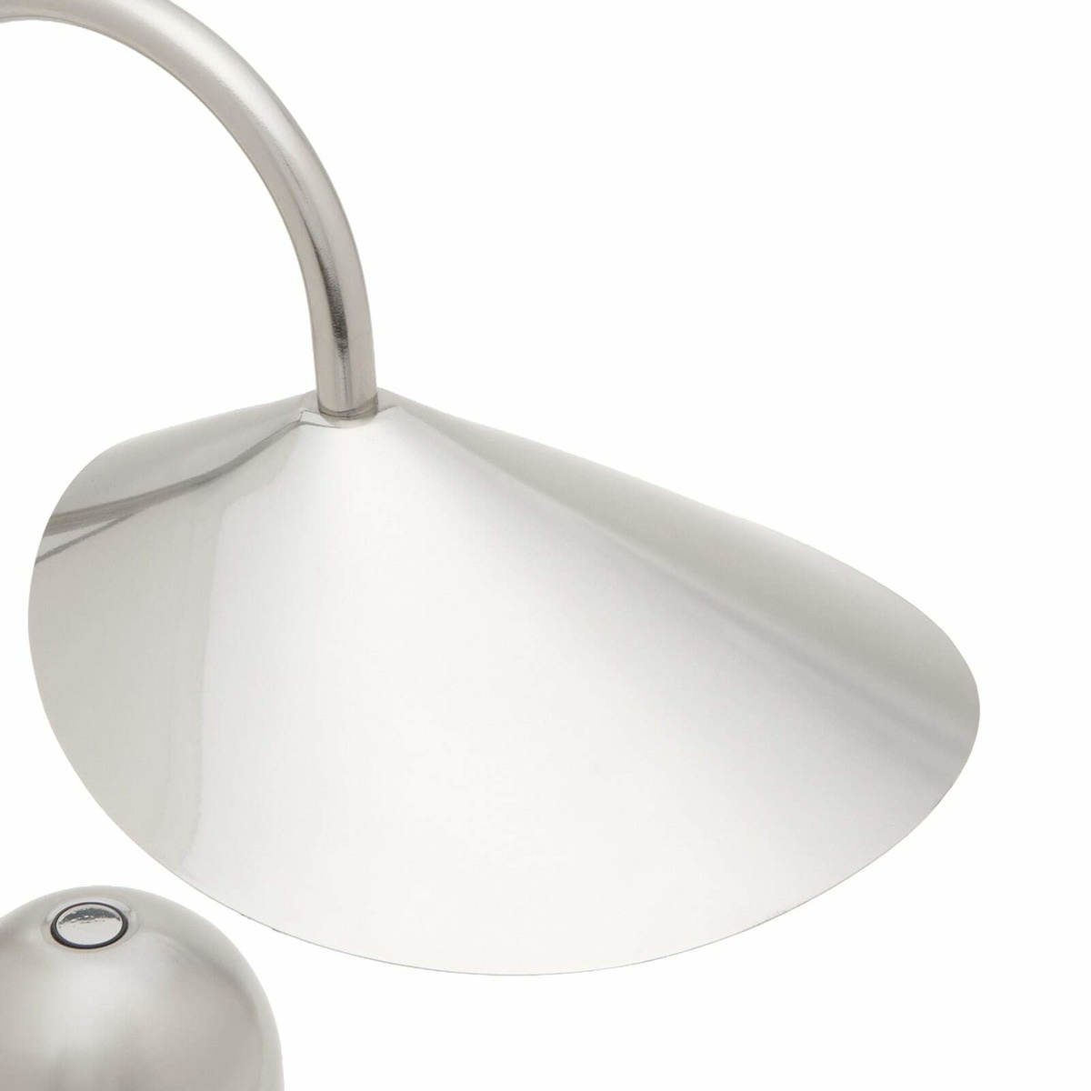 ferm LIVING Arum Portable Lamp in Stainless Steel 