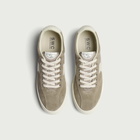 Stepney Workers Club Men's Dellow S-Strike Cup Suede Sneaker in Warm Grey