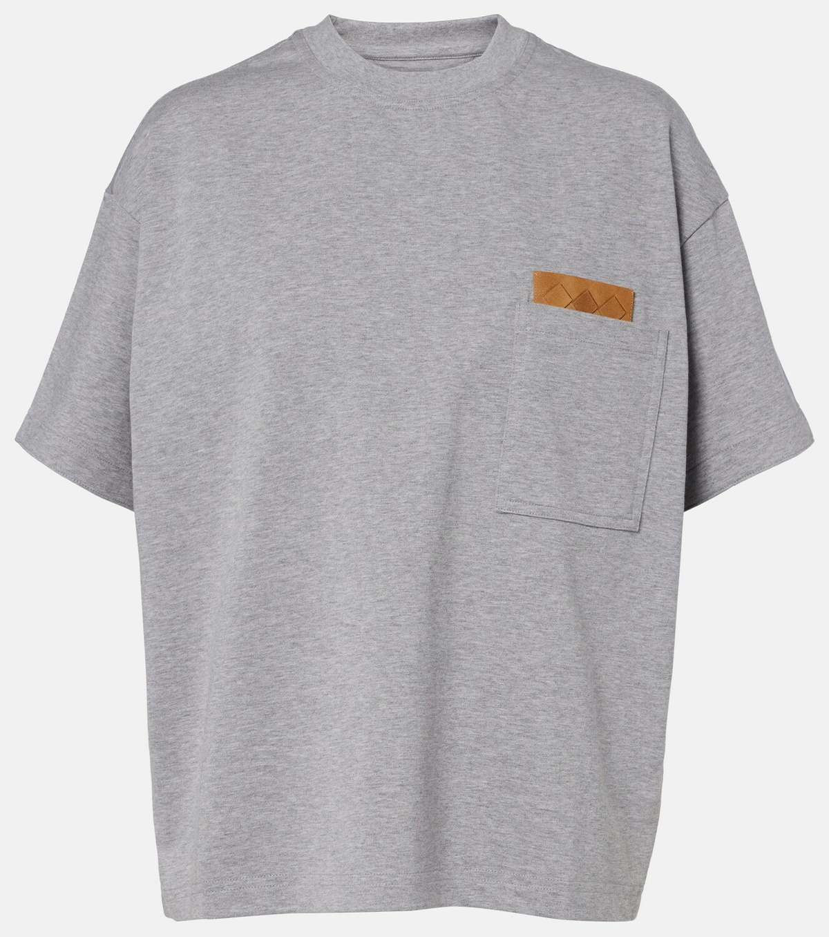 Bottega Veneta Intrecciato cotton-blend jersey T-shirt