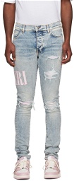 AMIRI Indigo Tie-Dye Core Jeans