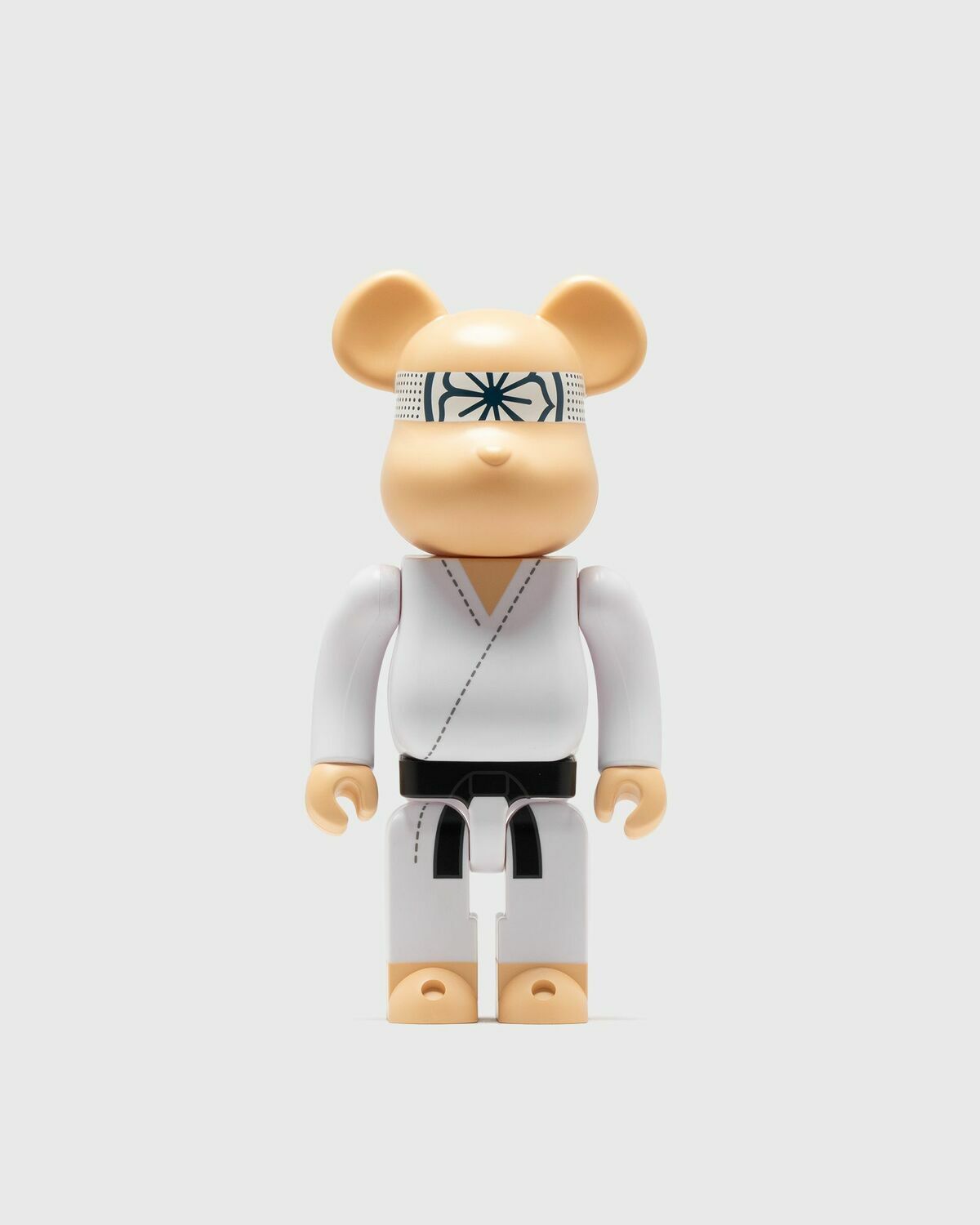 MEDICOM TOY - BE@RBRICK MIYAGI-DO KARATE 400％ Medicom Bearbrick 400% Cobra Kai Miyagi Do Karate White/Beige