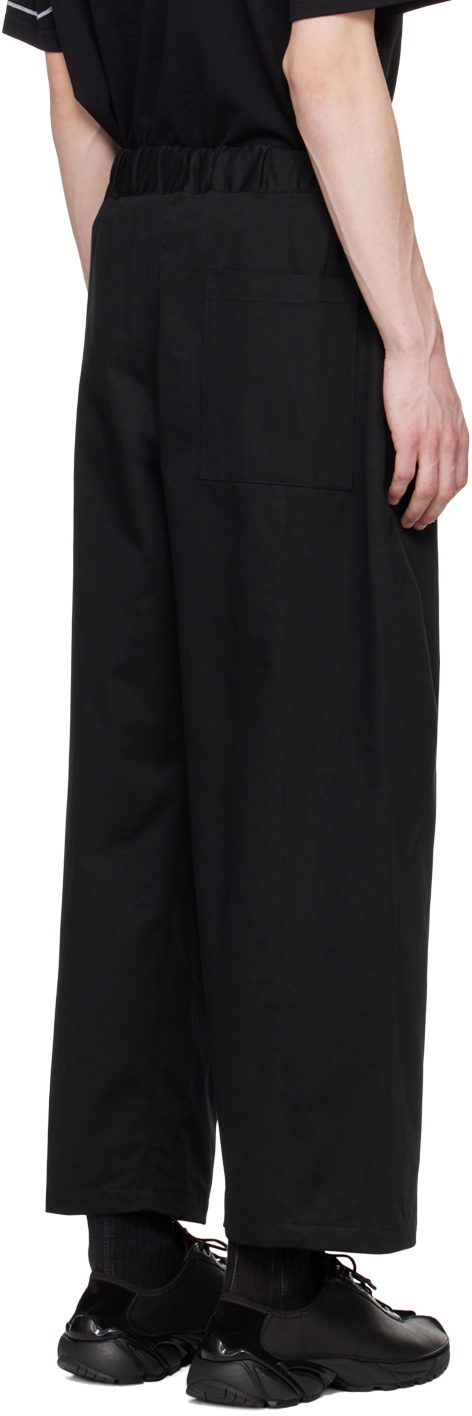 SAGE NATION Black Box Pleat Trousers SAGE NATION