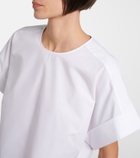 Joseph Fassia cotton poplin blouse