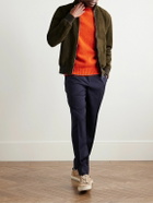 Boglioli - Suede Bomber Jacket - Brown