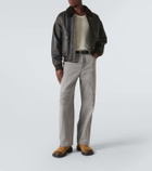 Loewe Anagram wide-leg jeans