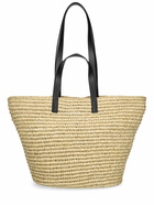 ANINE BING Palermo Raffia Effect Tote Bag