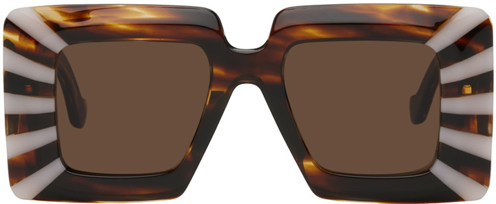 Photo: Loewe Brown Square Sunglasses