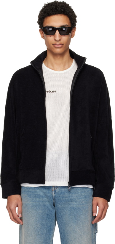 Photo: Courrèges Black Spongy Track Jacket