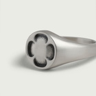 Serge DeNimes Men's Quadrant Ring in Silver