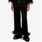 Sleeper Women's Double Feather Party Pajamas in Black