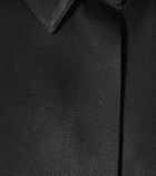 Saint Laurent Silk-satin shirt
