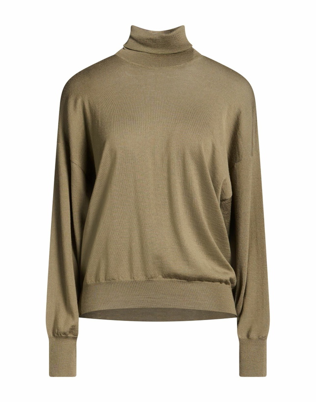 Photo: Peserico Womens Turtleneck Military in Green
