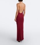 Saint Laurent Jersey maxi dress