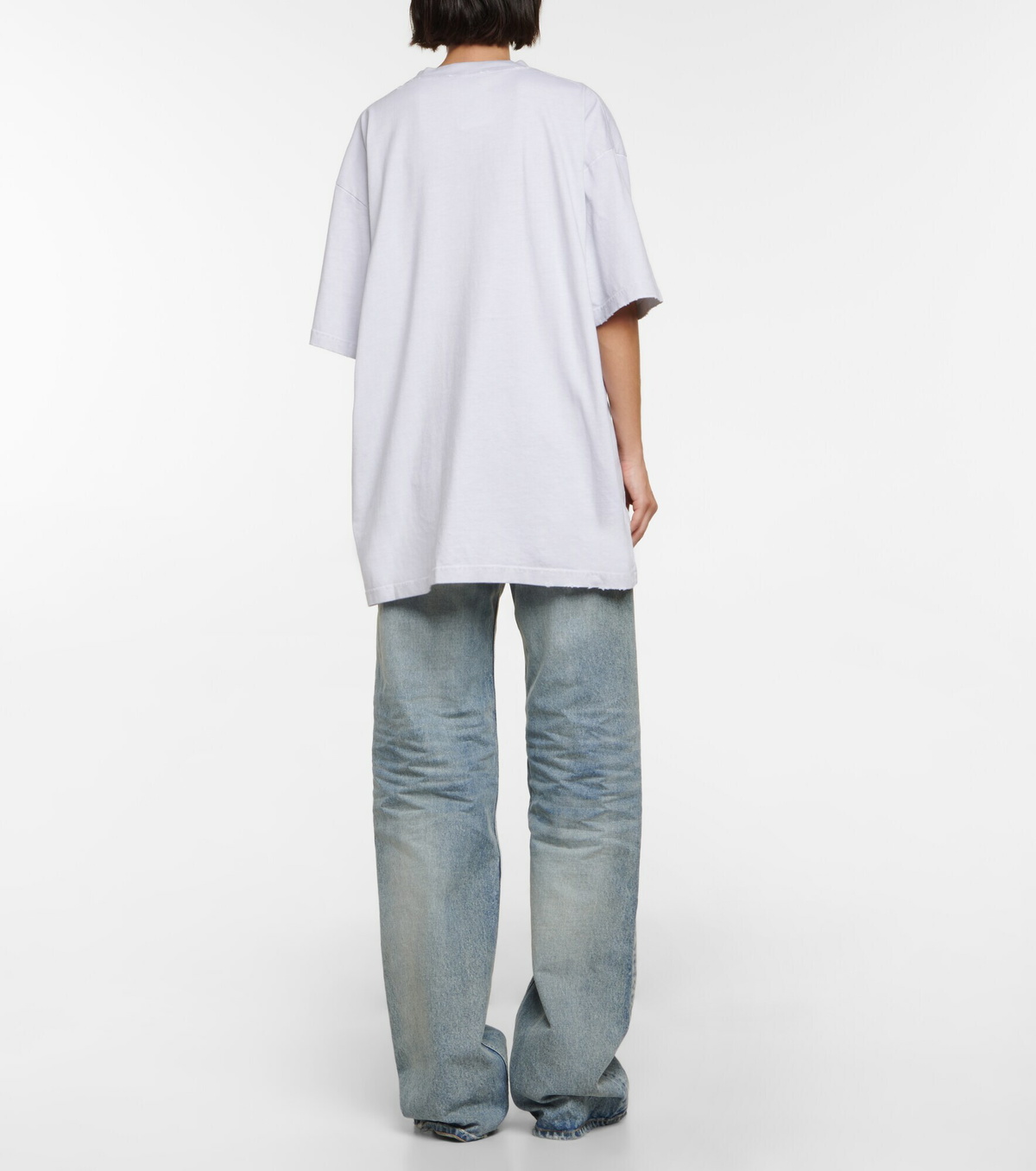 Balenciaga - 90/10 cotton-blend jersey T-shirt Balenciaga