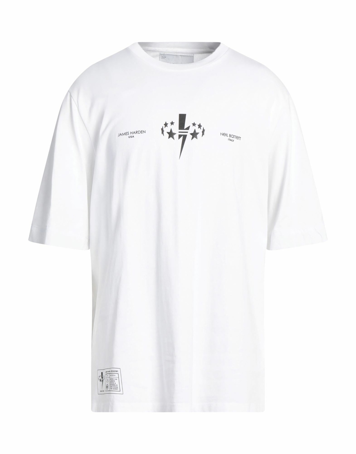 Neil Barrett Mens T-shirt in White