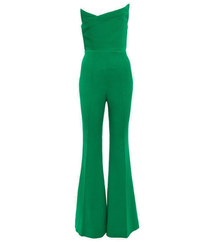 Photo: Roland Mouret Asymmetric wool crêpe jumpsuit