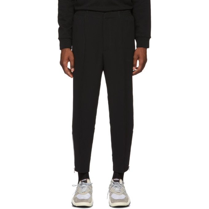 Photo: Alexander McQueen Black Sport Crepe Trousers