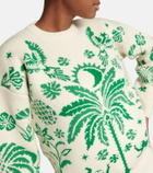 Alanui - Explosion of Nature jacquard sweater