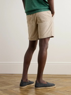 Mr P. - Straight-Leg Organic Cotton-Blend Corduroy Shorts - Neutrals