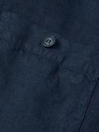 Altea - Linen Overshirt - Blue