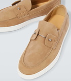 Christian Louboutin Chambeliboat nubuck boat shoes