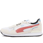 Puma Men's RX 737 Sneakers in White/Pristine