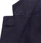 Boglioli - Navy K-Jacket Slim-Fit Unstructured Linen Suit Jacket - Navy