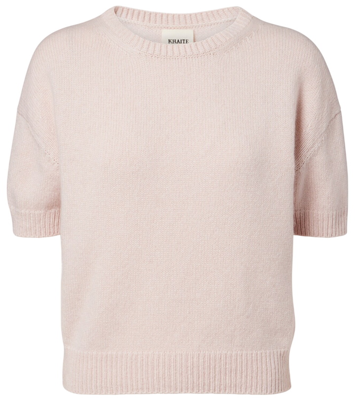 Photo: Khaite Golden cashmere sweater