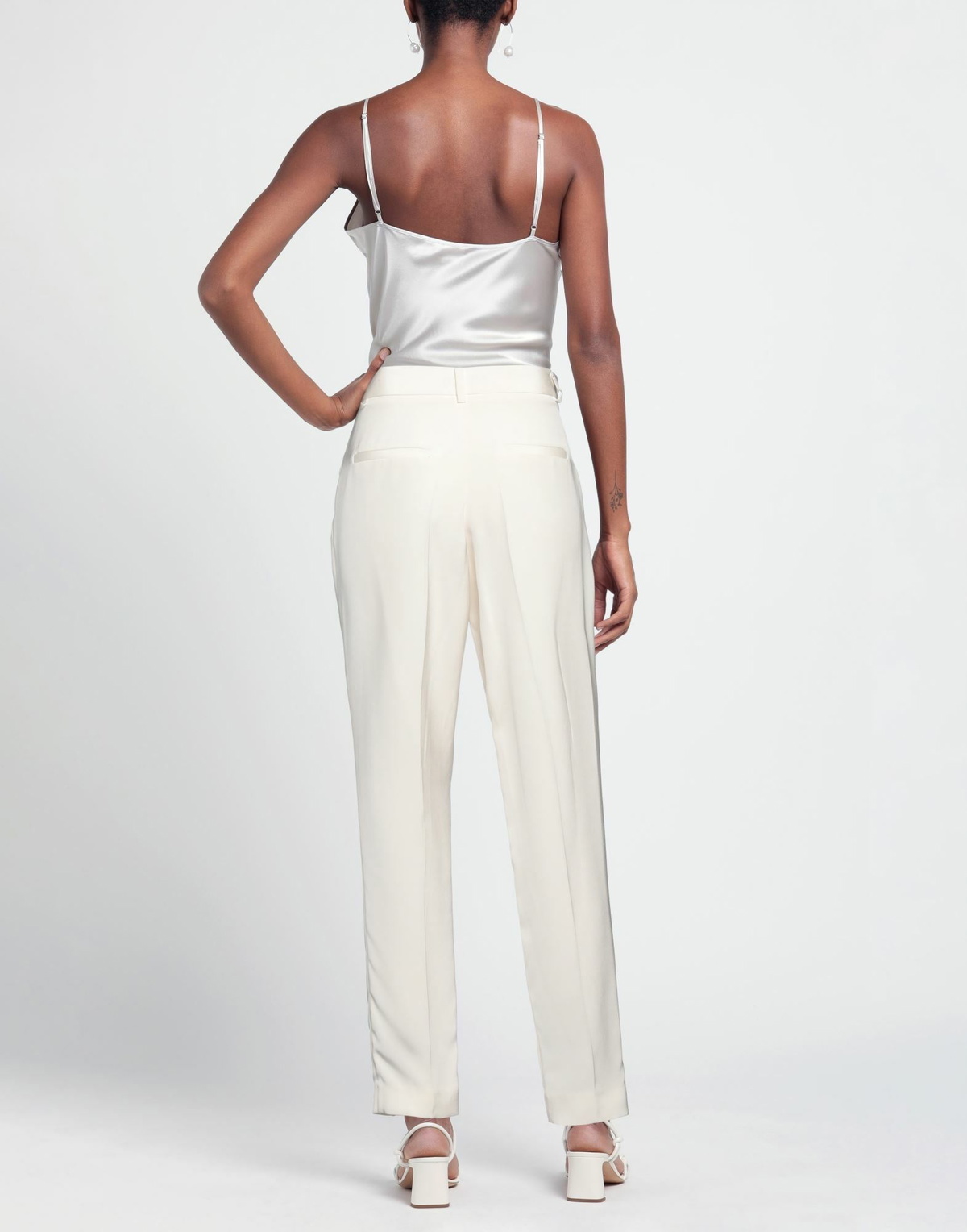 The Mannei Womens Pants Ivory