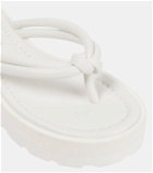 Gianvito Rossi Leather thong sandal