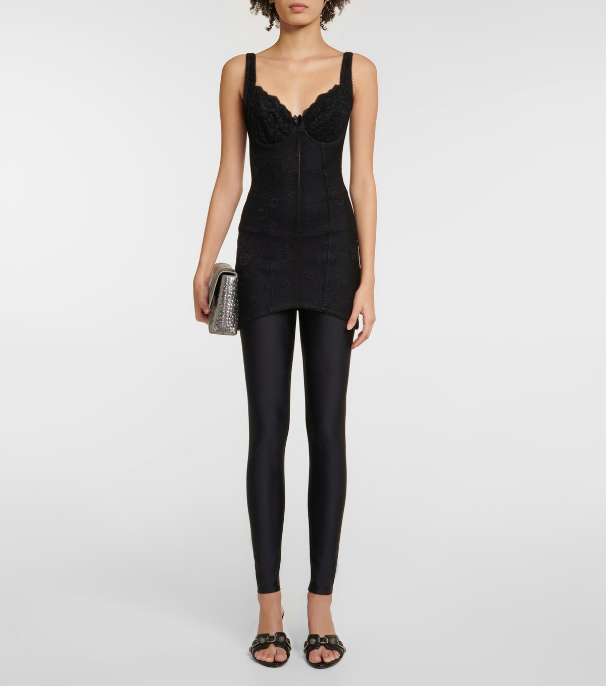 Balenciaga - Lace corset minidress